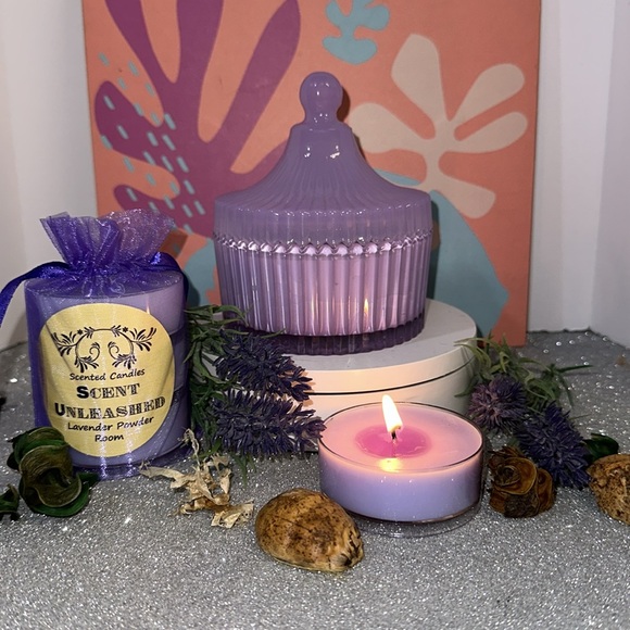 LAVENDER POWDER ROOM, SCENT UNLEASHED LLC, LUXURY HAND POURED SCENTED CANDLES! - Picture 8 of 10